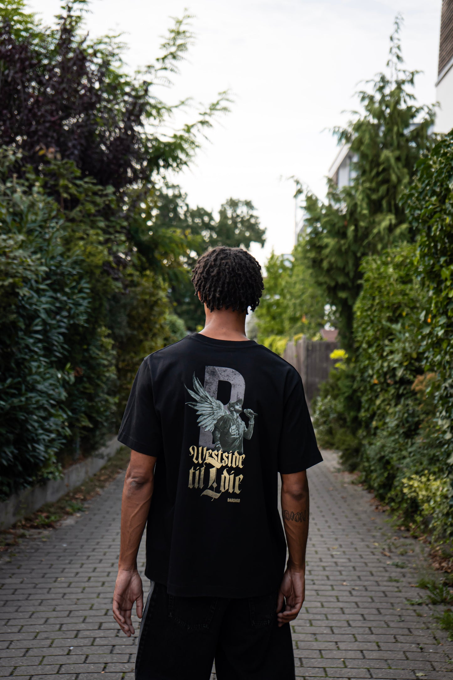 T-Shirt Herren schwarz - Kali