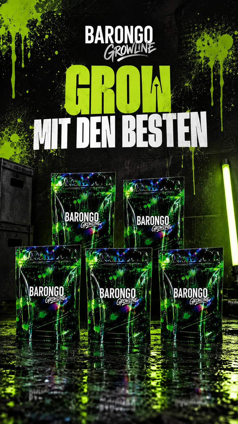 BARONGO Growline - Premium Cannabis Seeds & ausgewählte Genetiken