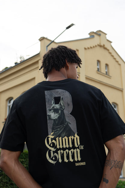 T-Shirt Unisex schwarz "Guard the Green"