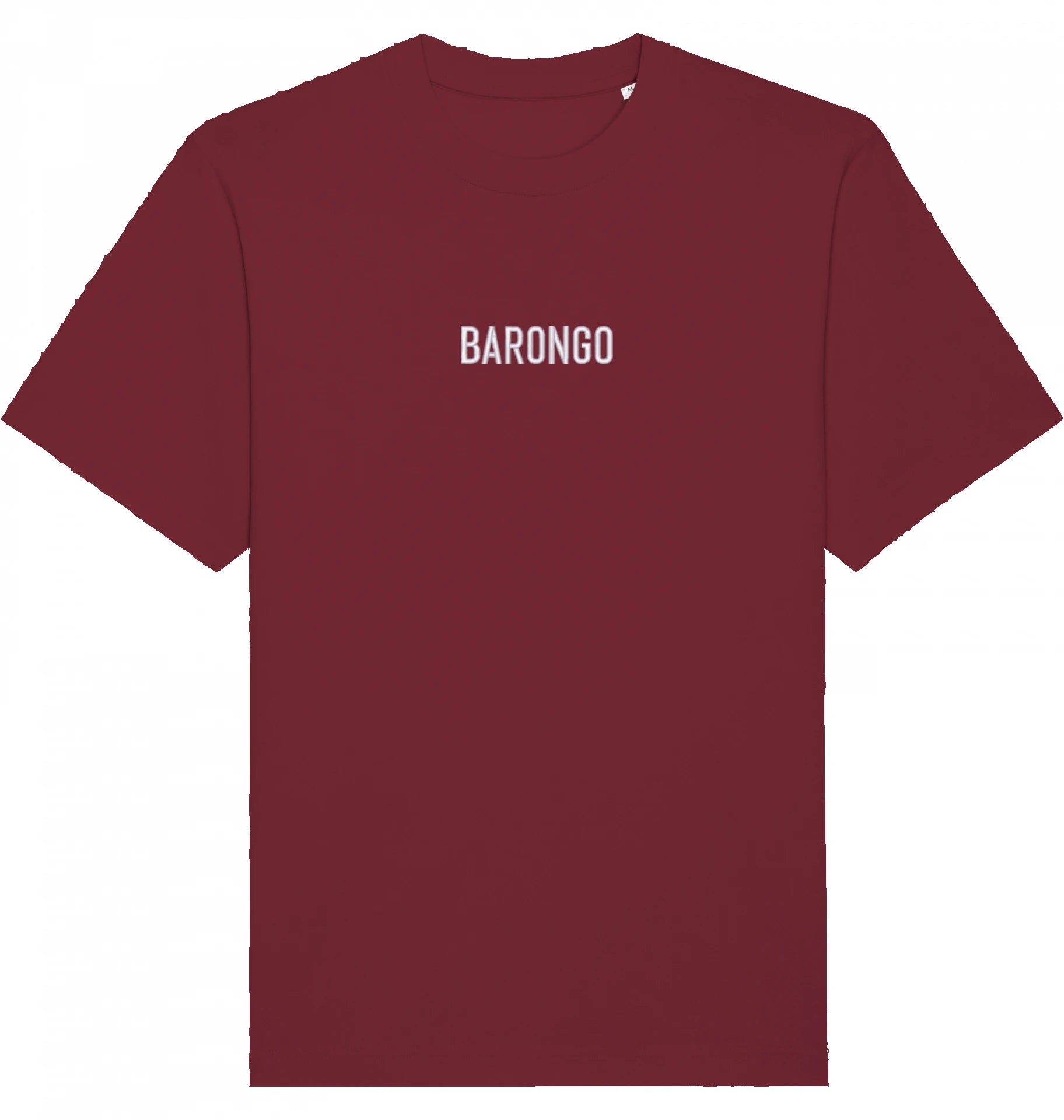 Barongo Logo T-Shirt Burgundy