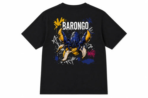 Barongo T-shirt Banana Blue Lobster