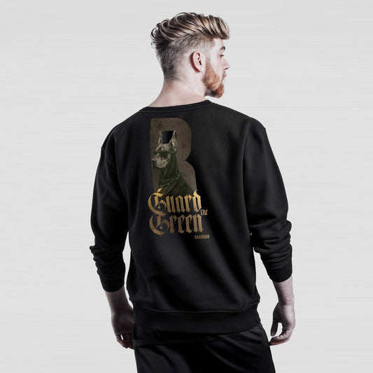 Sweatshirt Herren schwarz Doperman