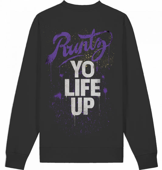Sweatshirt - oversize fit - unisex -  "Runtz yo Life up"